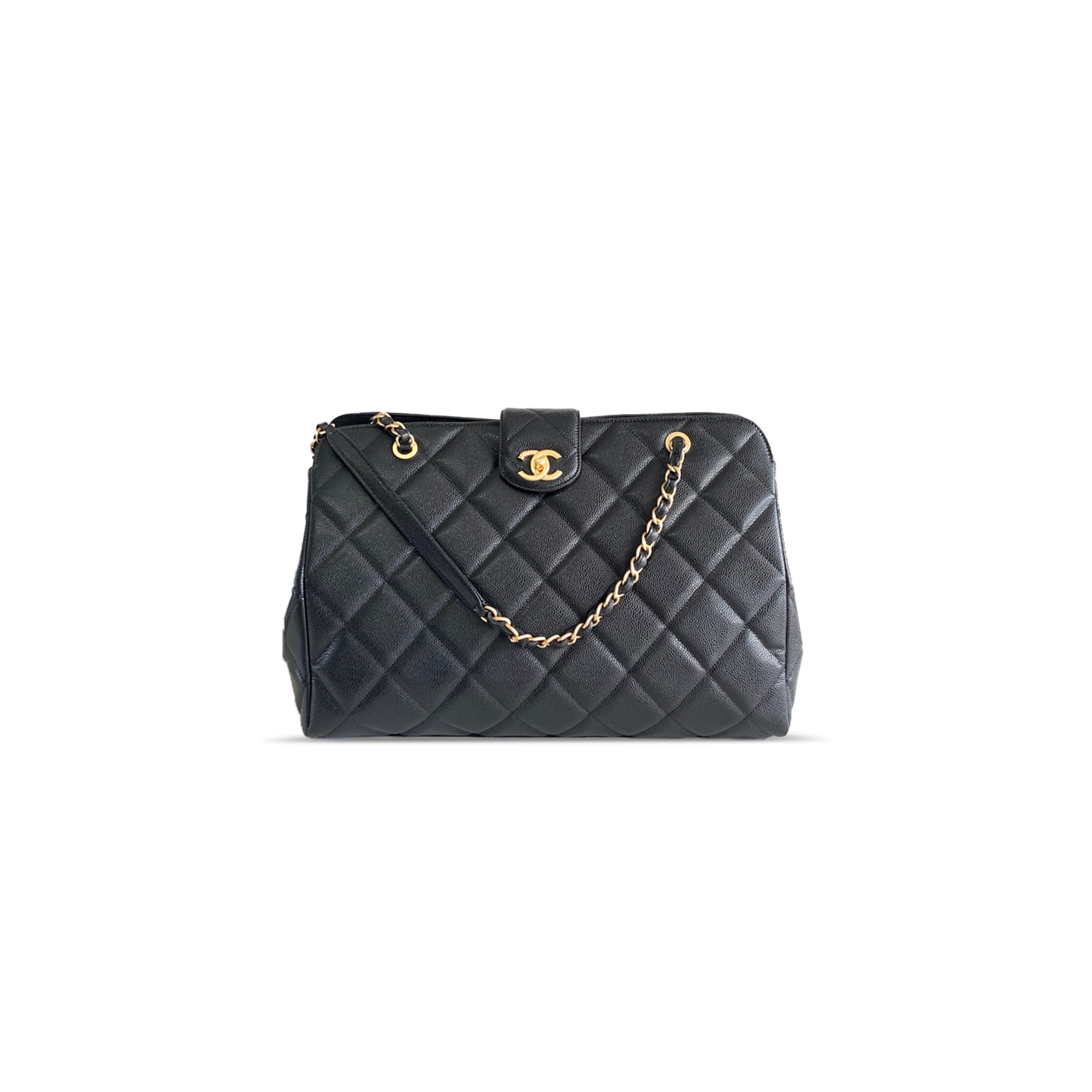 CHANEL MASTER MAXI CAVIAR CALFSKIN SHOPPING BAG AS4983 (40*29*17cm)